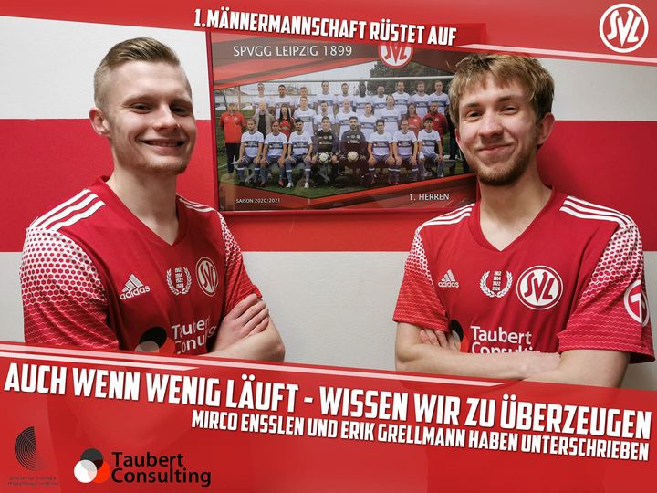 En len Und Grellmann Schlie en Sich Der Spielvereinigung An 